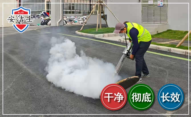 浦江消杀防疫现场